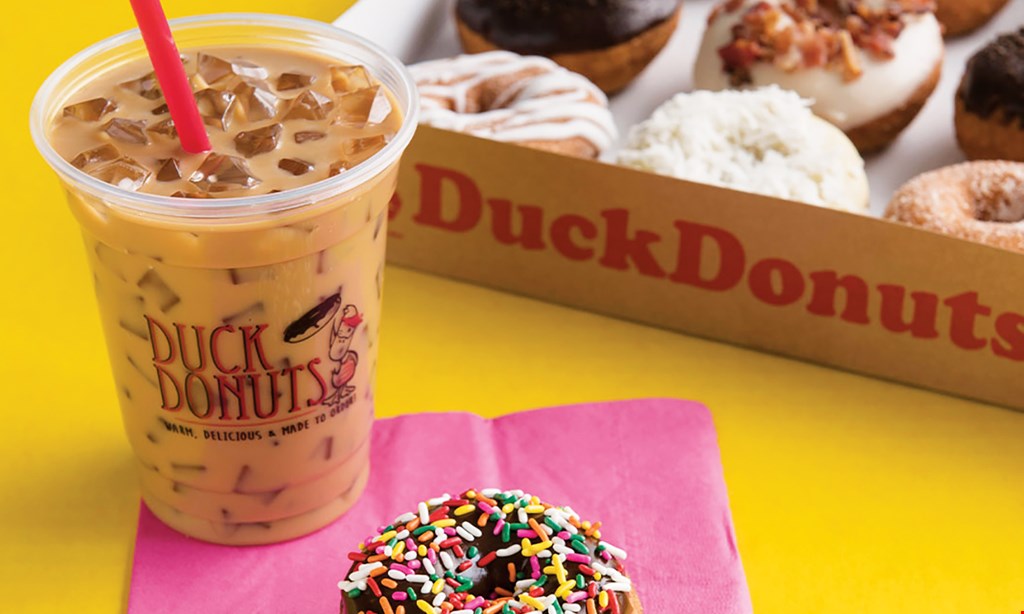 Product image for Duck Donuts $10 For $20 Worth Of Freshly-Made Donuts & Coffee