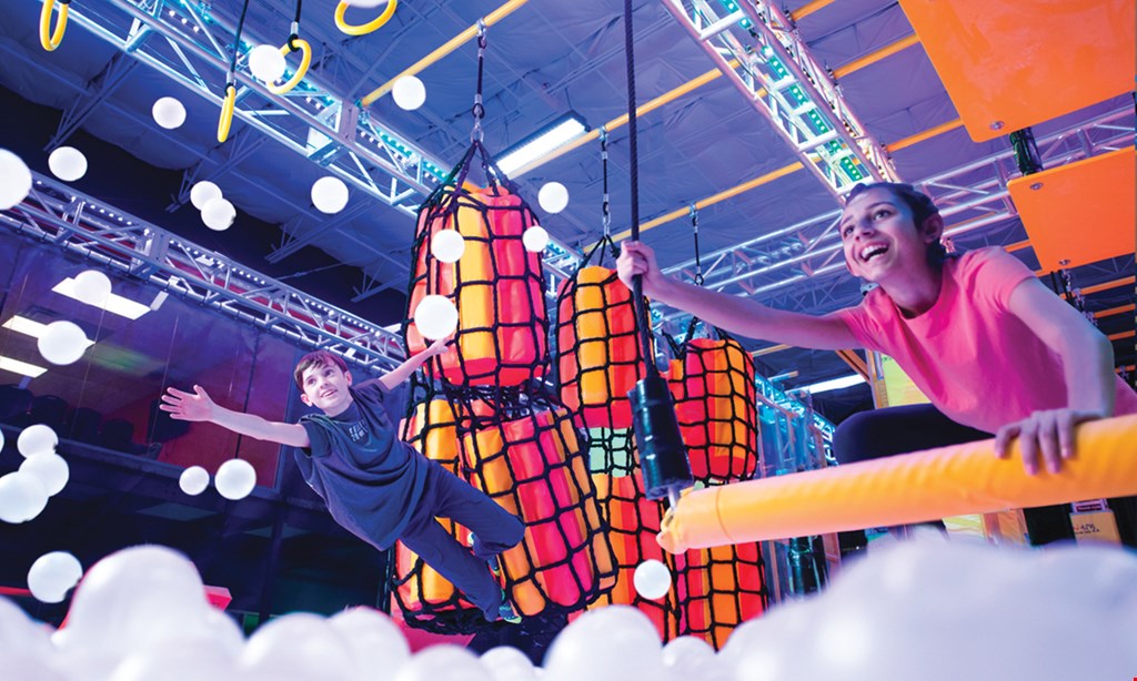 Product image for Urban Air Trampoline & Adventure Park Cranberry Township $27.99 For Ultimate Attraction Passes For 2 (Reg. $55.98)