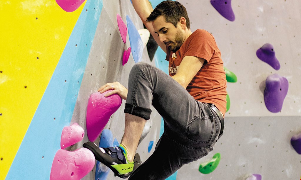 Product image for Ascend Climbing Youngstown $17 For 1 Climbing Day Pass With Rental Shoes for 2 (Reg. $34)