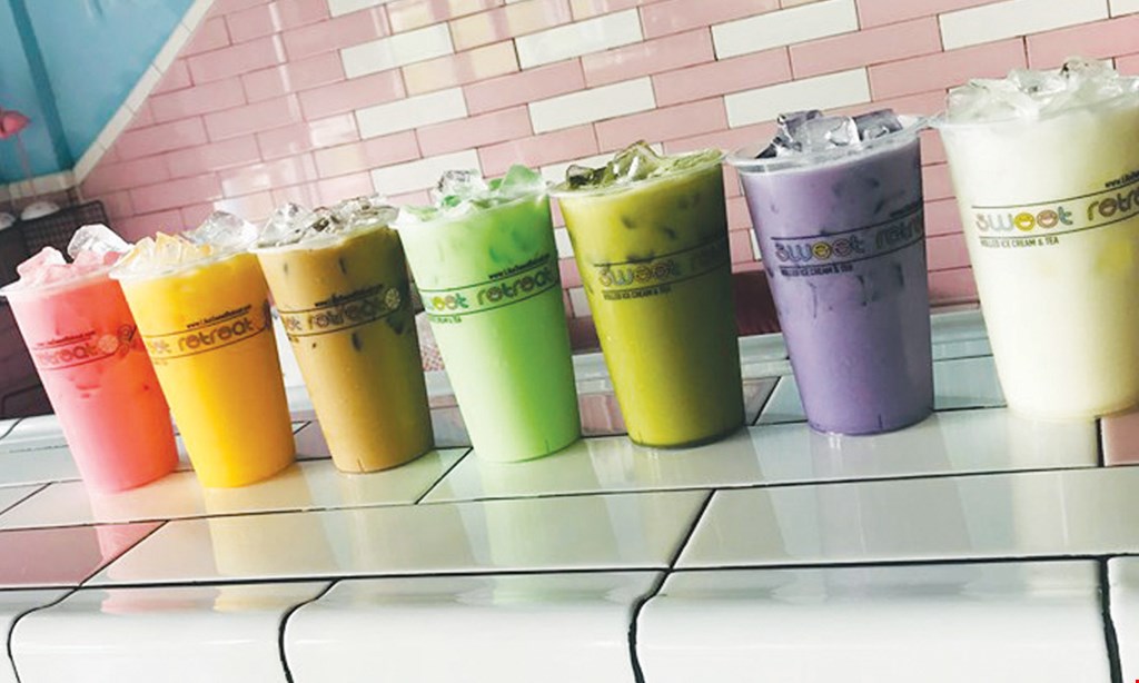 Product image for Sweet Retreat $8 for $16 Worth of Hand Rolled Ice Cream, Bubble Tea, & More!