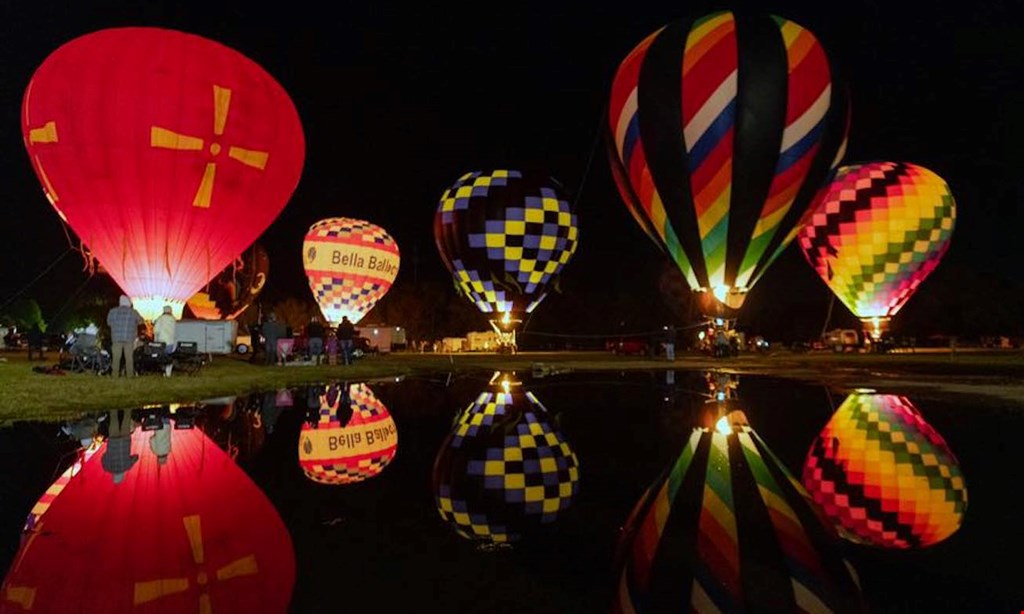 Product image for Augusta Hot Air Balloon Festival - Exchange Club Fairgrounds $30 for a Family Pack Admission to the Augusta Hot Air Balloon Festival (2 Adults & 2 Children) ($60 value)