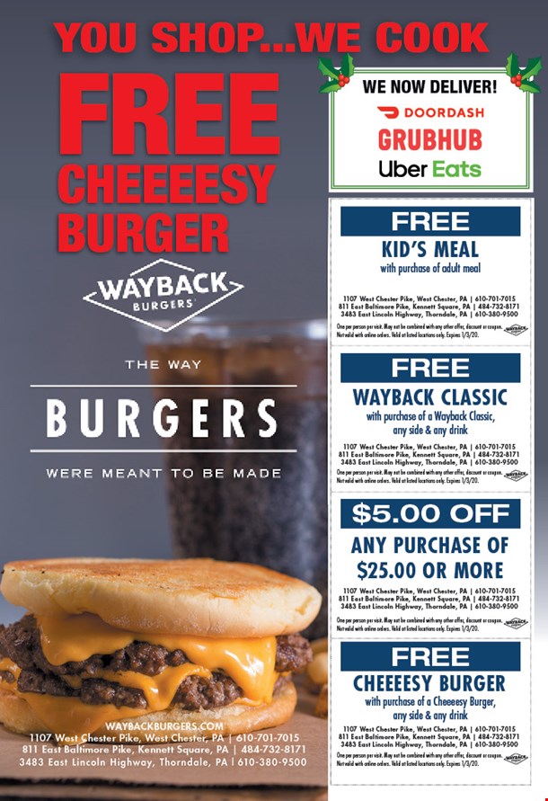 Jake's Wayback Burgers 10 For 20 Worth Of Burgers