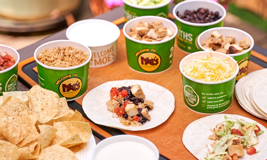 Product image for Moe's Southwest Grill-Greenvale $10 For $20 Worth Of Southwestern Cuisine (Also Valid On Take-out & Curbside Pickup With Minimum Purchase Of $30)