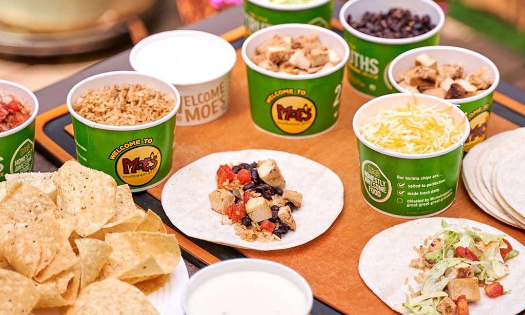 Product image for Moe's Southwest Grill - Oceanside $10 For $20 Worth Of Southwestern Cuisine (Also Valid On Take-out & Curbside Pickup With Minimum Purchase Of $30)