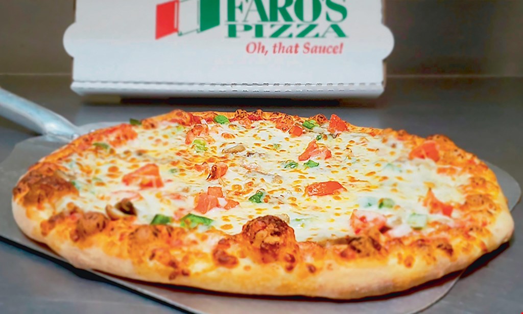 Product image for Faro's Italian Pizza $10 For $20 Worth Of Pizza, Subs & More