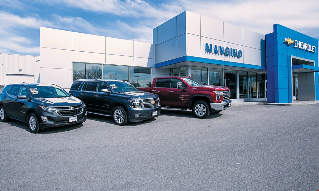 Product image for Mangino Chevrolet $110 For 2 Hours Of Labor In The Service Dept (Reg $220)