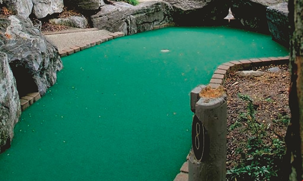 Product image for Boulders Miniature Golf $18 For A Round Of Mini Golf For 4 (Reg. $36)