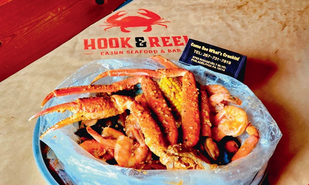 Product image for Hook & Reel $20 For $40 Worth Of Casual Dining (Also Valid On Take-Out W/ Min. Purchase Of $60)