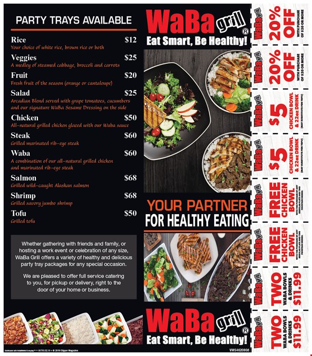 Waba Grill Coupons Victorville Ca / WaBa Grill Restaurant 21480