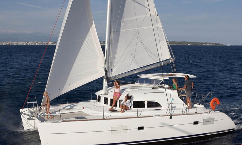 Product image for St. Augustine Sailing $1000 for a full day (8 hours) luxury catamaran rental for up to 6 guests (Reg. $2000)
