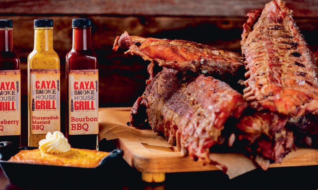 Product image for C.A.Y.A. Smokehouse Grill $15 For $30 Worth Of Casual Dining (Also Valid On Take-Out W/Min. Purchase of $45)
