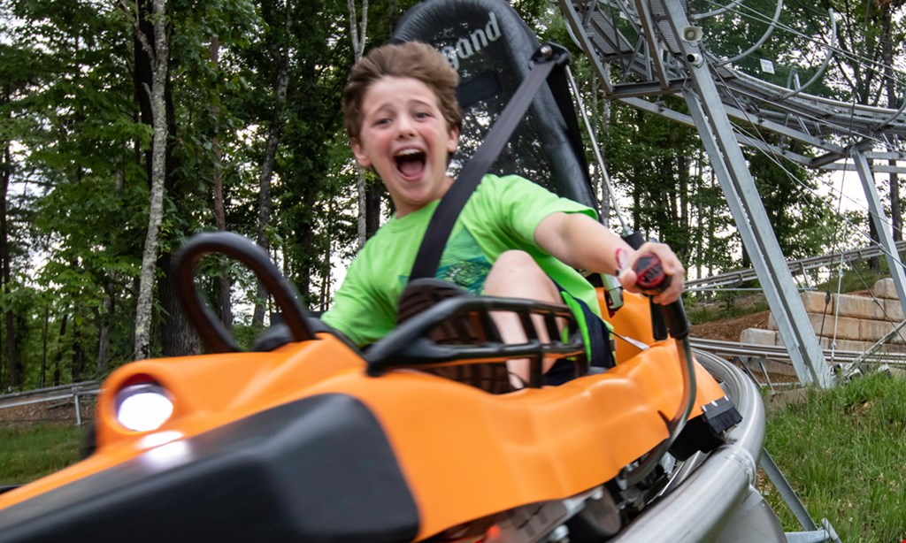 Product image for Rocky Top Mountain Coaster $18 for 2 Adult Mountain Coaster Rides (Reg. $36)
