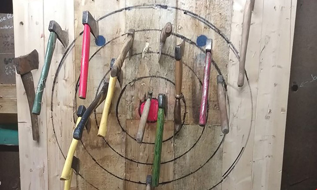 Product image for My Axes Place $25 For 1 Hour Of Axe Throwing For 2 (Reg. $50)