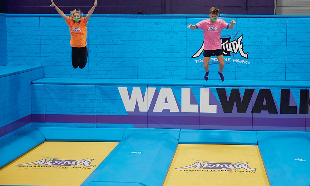 Product image for Altitude Trampoline Park $15.95 For 1-Hour Of Jump Time For 2 People (Reg. $31.90)