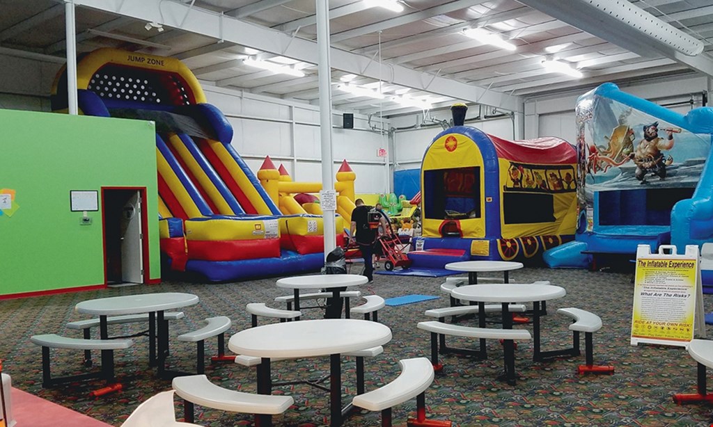 Product image for Jump!Zone $12 For An All-Day Open Bounce Session For 2 Kids (Reg. $24)