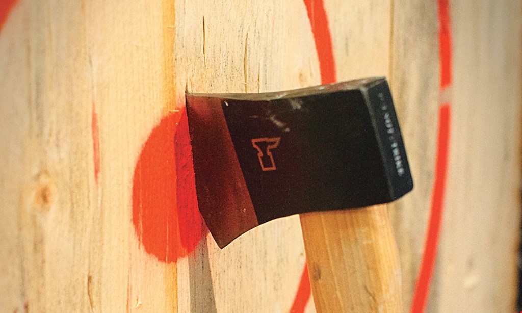 Product image for Team Escape 262 $60 For 75 Minutes Of Axe Throwing For 4 (Reg. $120)