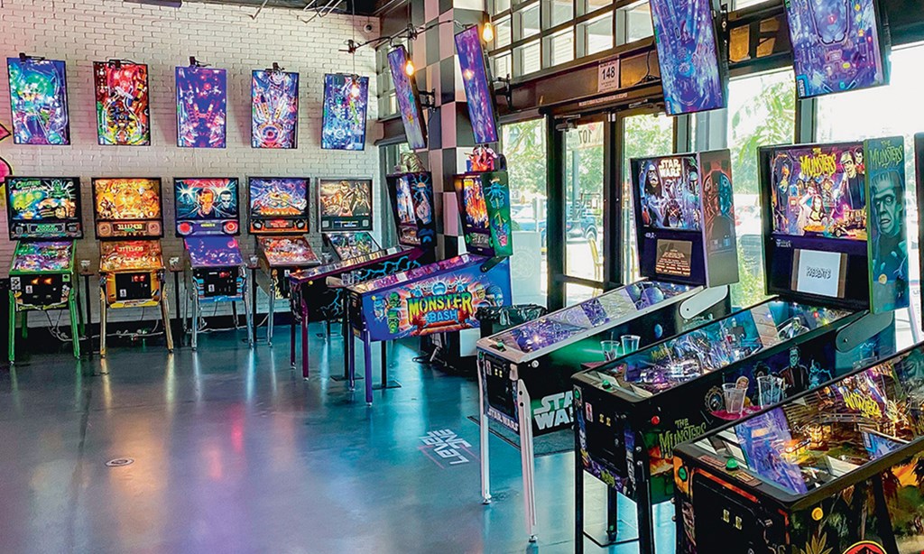Product image for Level One Arcade Bar $15 For $30 Worth Of Games & Casual Dining