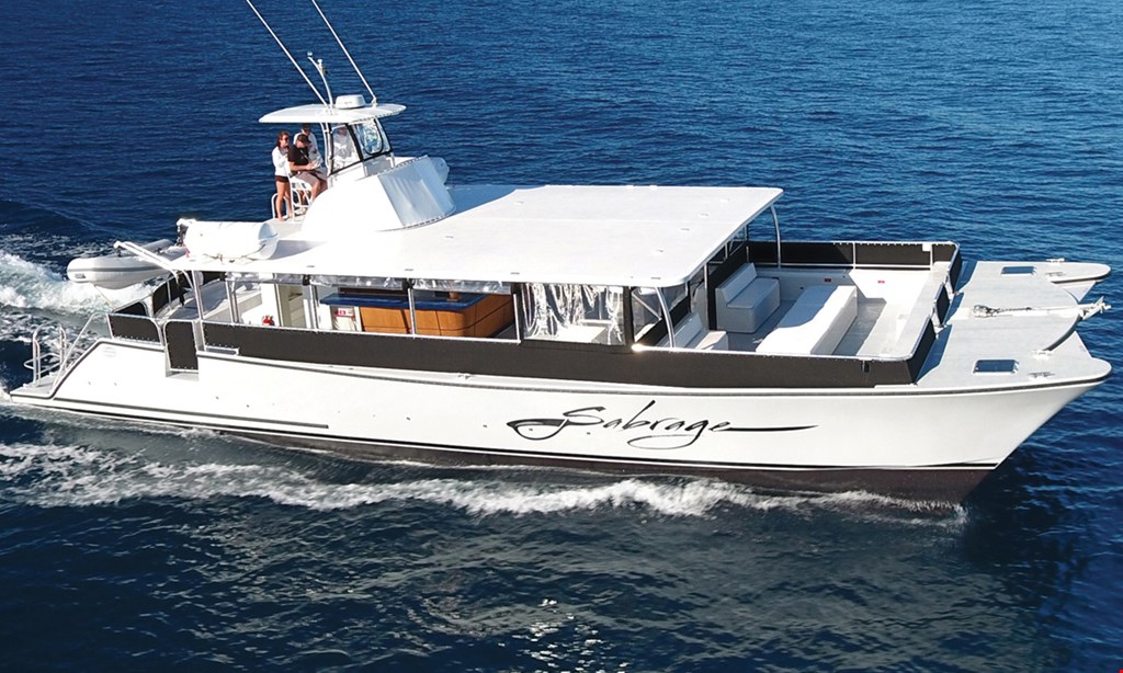 Product image for Sabrage St. Augustine $50 for a 1.5 hour cruise (choice of eco or sunset cruise) for 2 people (Reg.$100)