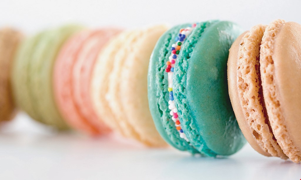 Product image for Le Macaron $10 For $20 Worth Of Macarons, Gelato, Cakes & More