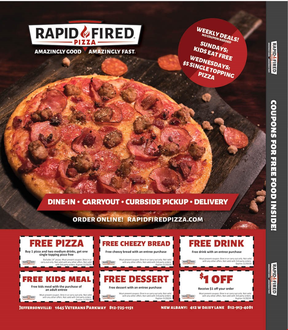 Rapid Fire Pizza Fundraiser Xenia Southern And Central Ohio Chapter