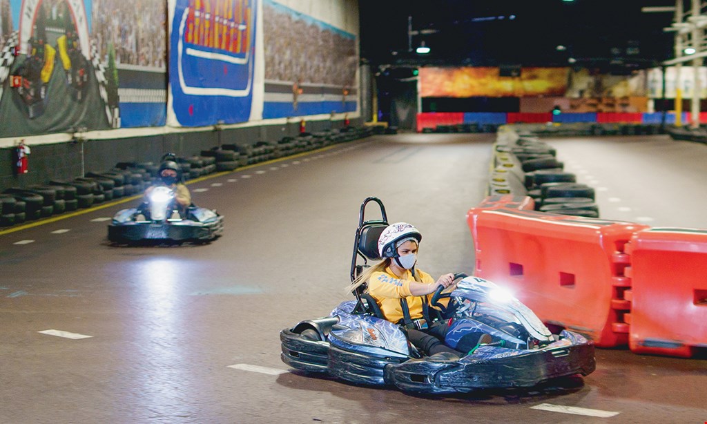 Product image for Arnold's Family Fun Center $25 For 4 Arnold's Go-Kart Rides 2 Per Person For 2 People (Reg. $50)