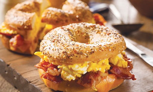 $10 For $20 Worth Of Bagels, Sandwiches, Sweet Treats, Beverages & More ...