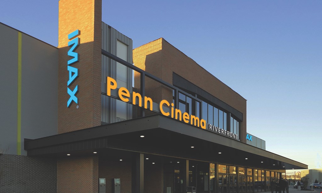 Product image for Penn Cinema Riverfront $12.50 For 2 Adult Admissions (Reg. $25)