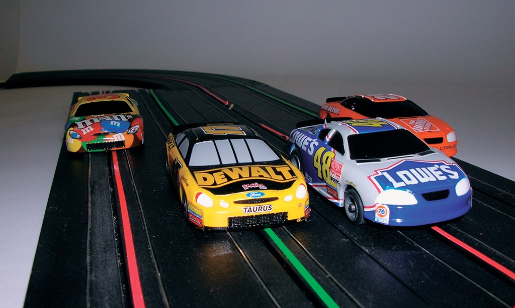 Product image for The Raceway $15 For 30 minutes Of Slot Car Racing For 4 (Reg. $30)