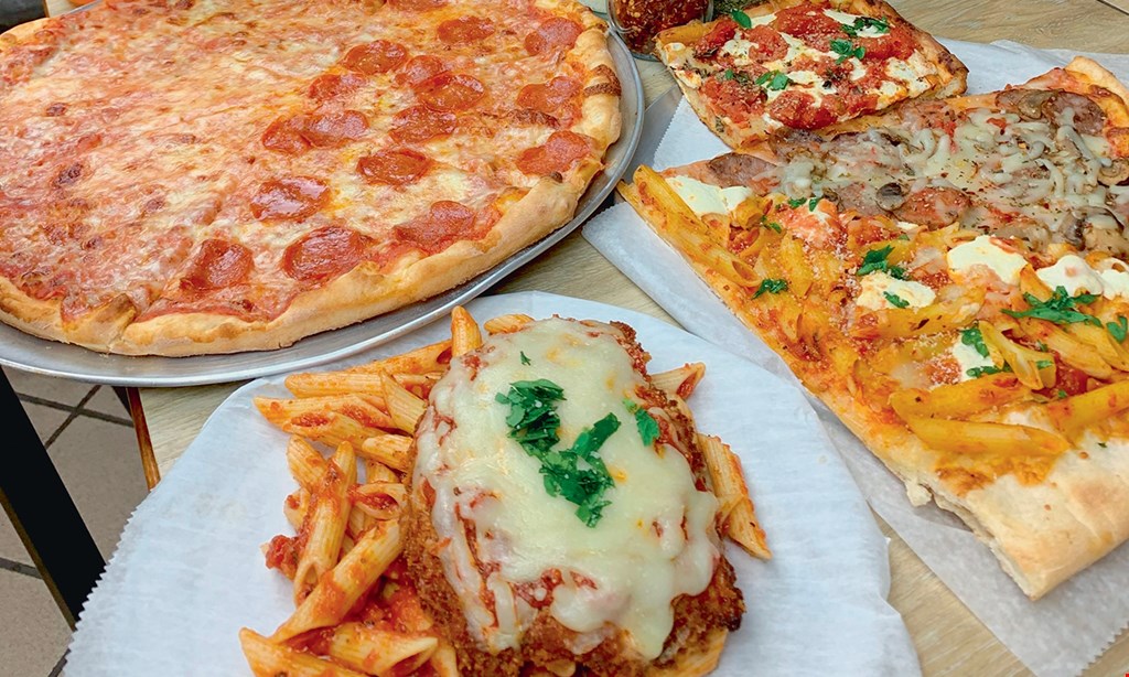 Product image for Saw Mill Pizza $10 For $20 Worth Of Pizza, Wings & More (Also Valid On Take-Out W/Min. Purchase Of $30)