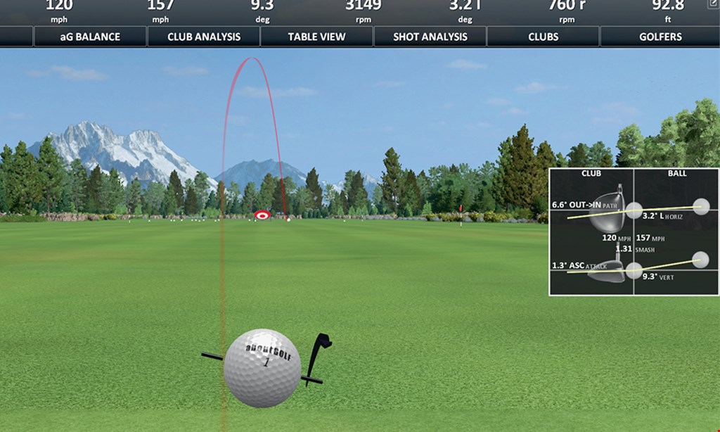 Product image for Route Fore Golf $34 For A 2-Hour Weekday Golf Simulator Session (Reg $68)