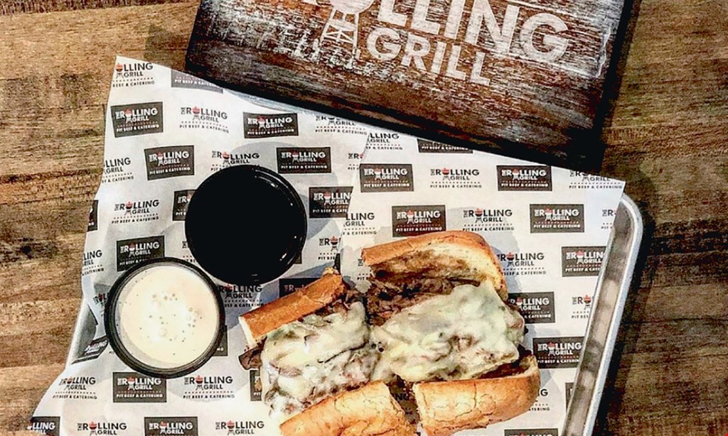 Product image for The Rolling Grill $10 For $20 Worth Of Pit Beef, BBQ & Craft Sandwiches (Also Valid on Take-Out W/Min. Purchase Of $30)