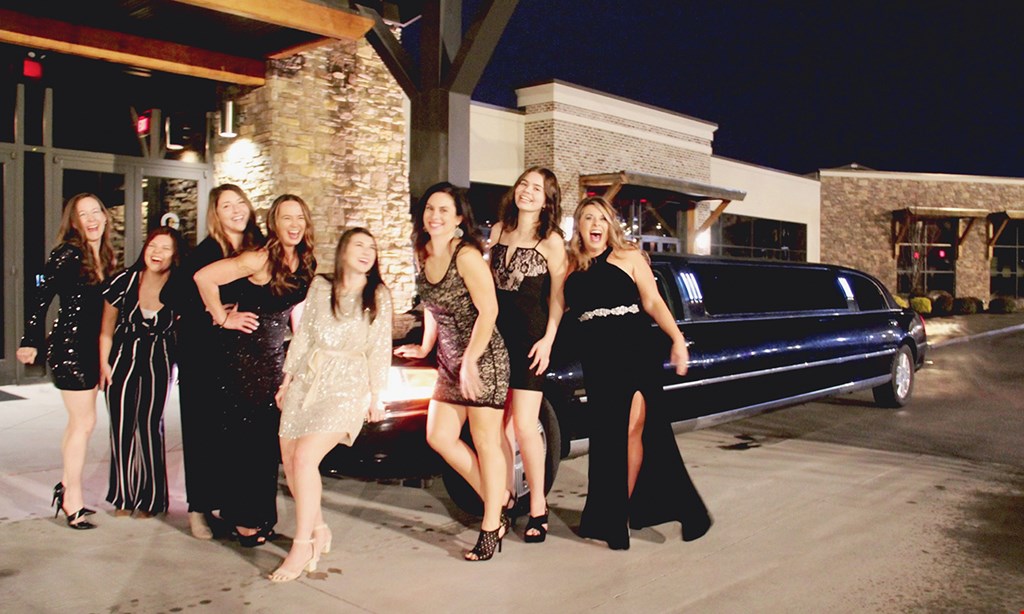 Product image for Executive Limousine & Shuttle Service $140 For A 2-Hour Limo Ride For Up To 8 People For Your Choice Of Birthday Party, Ladies' Brunch, Brewery Tour Or 2 Hours Of Your Choice (Reg. $280)