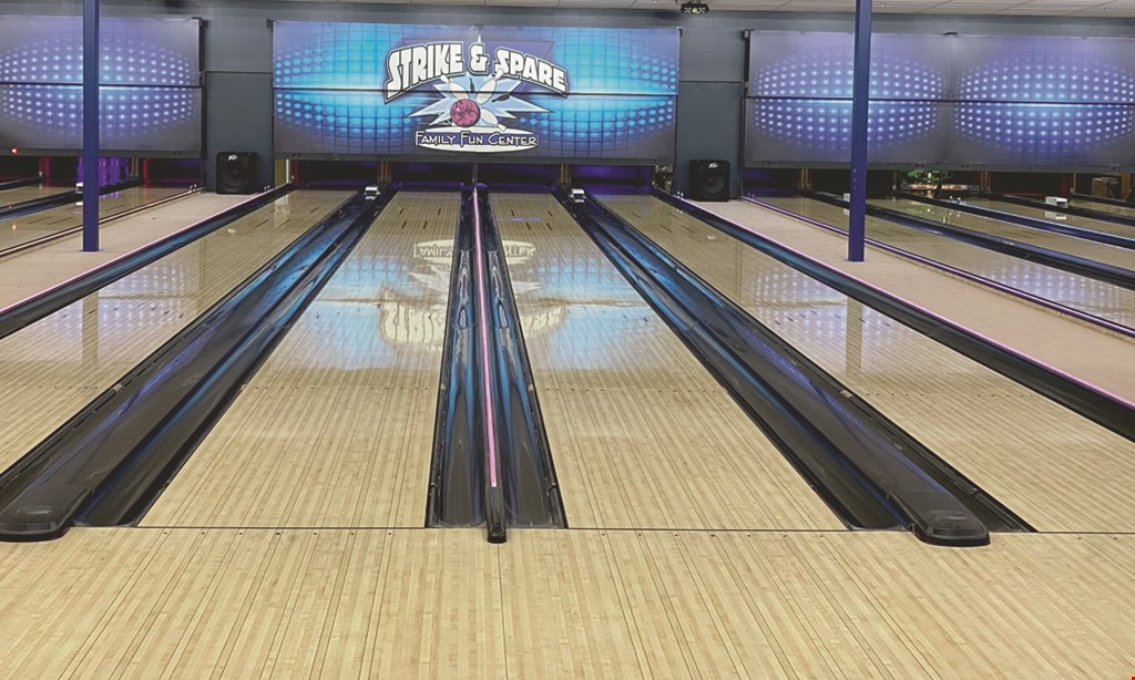 Product image for Strike & Spare Family Fun Center $19 For $38 For 2 Wristbands (Includes Unlimited Attractions, 1 Game of Bowling & Rental Shoes)