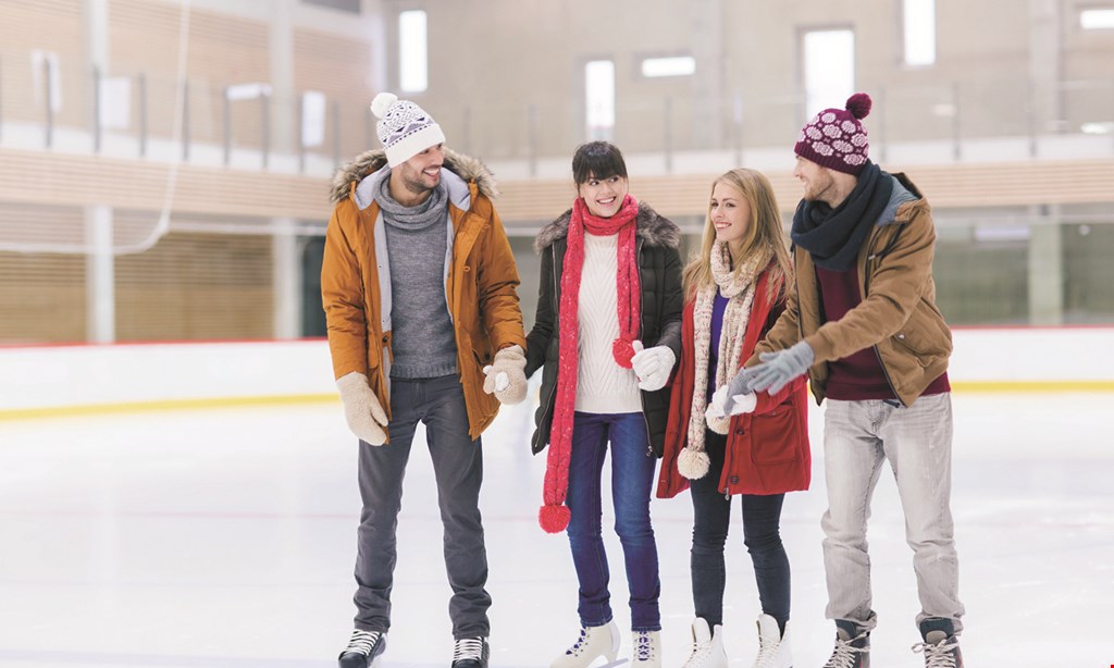 Product image for UTC Ice Sports Center $25 For Public Skating & Skate Rental For 2 People (Reg. $50)