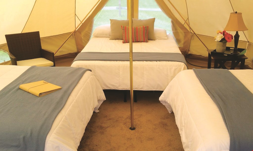 Product image for Adirondack Safari $280 For A 2-Night Luxury Camping Experience (Sunday-Thursday) (Reg. $560)