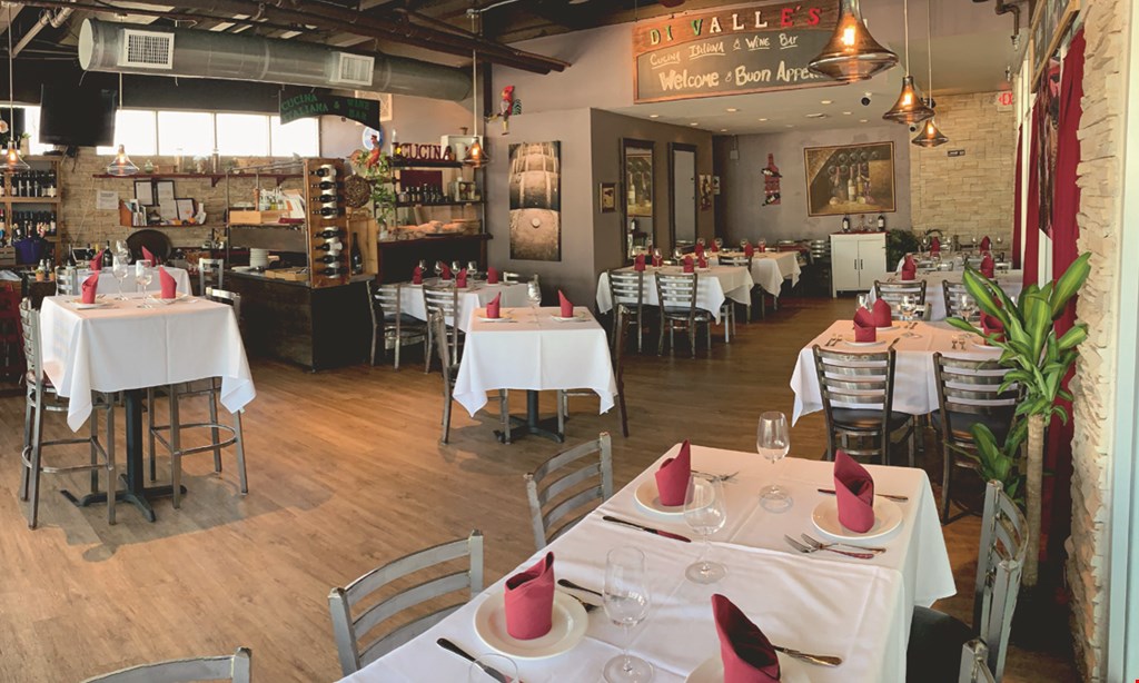 Product image for Di Valle's Cucina Italiana $15 for $30 Worth of Casual Dining