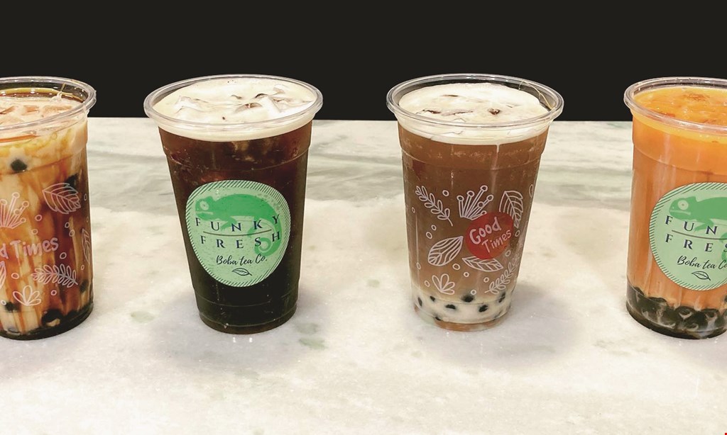 Product image for Funky Fresh Boba Tea Co. $10 for $20 Worth of Boba Tea, Coffee & More!