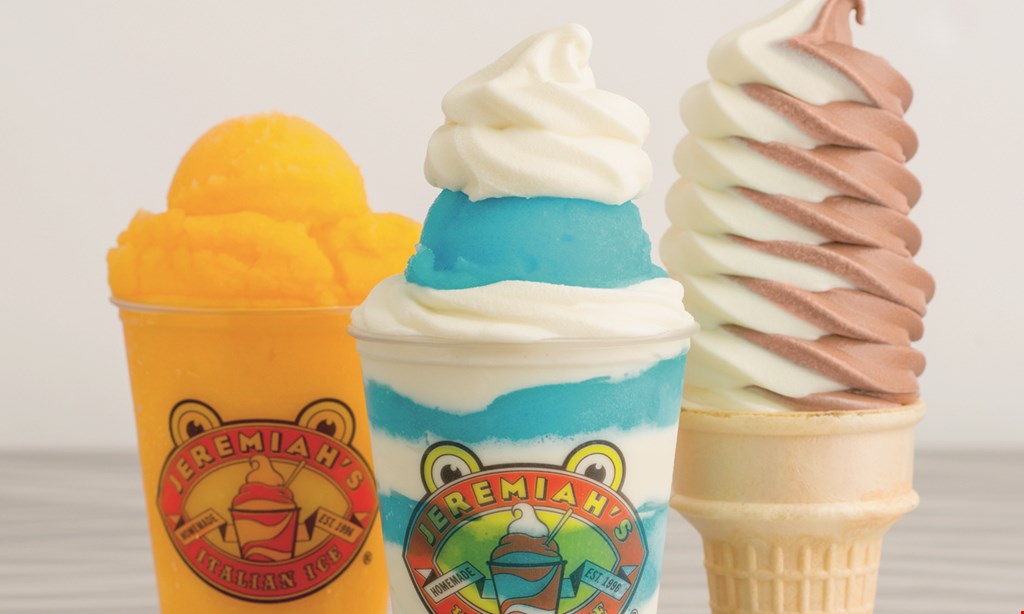 Product image for Jeremiah's Italian Ice Of Jacksonville Beach $10 For $20 Worth Of Frozen Treats
