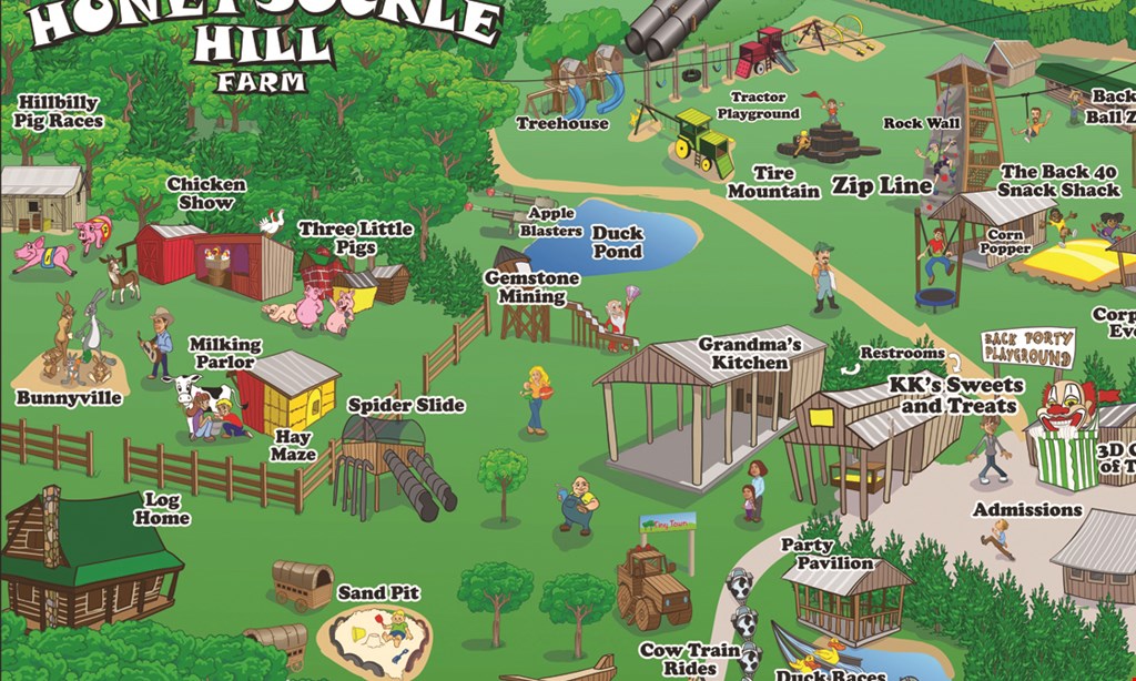 Product image for Honeysuckle Hill Farm $26.46 For A  2021 Season Pass (Valid Sept 25th-Oct 31st, 2021)(Reg. $52.95)