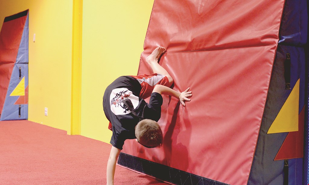 Product image for Flying Ninja Academy $55 For 4 Ninja Training Classes over 4 Weeks For 1 Child (5-11 yrs. old) Includes Registration Fee (Reg. $110)