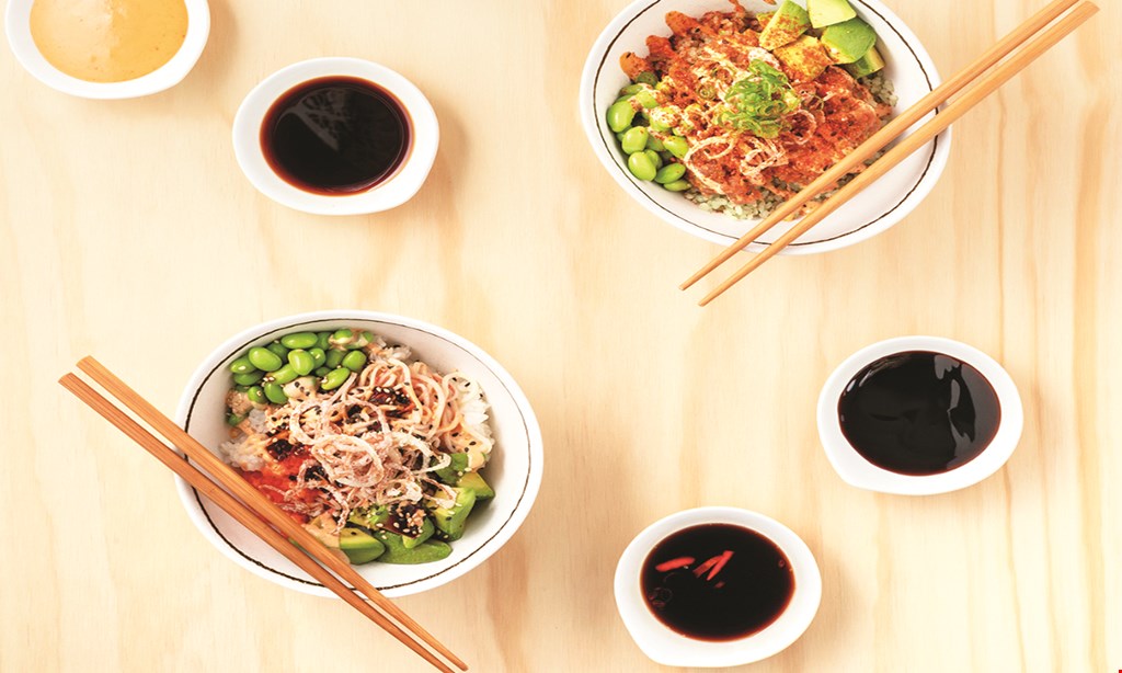 Product image for Poku Poke Shop $10 For $20 Worth Of Poke Bowl Cuisine