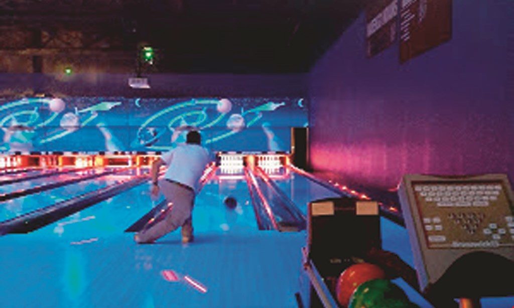 Product image for Glo-Bowl Fun Center $30.45 For 2 Hours Of Bowling & Shoes For 5 People (Reg. $60.90)