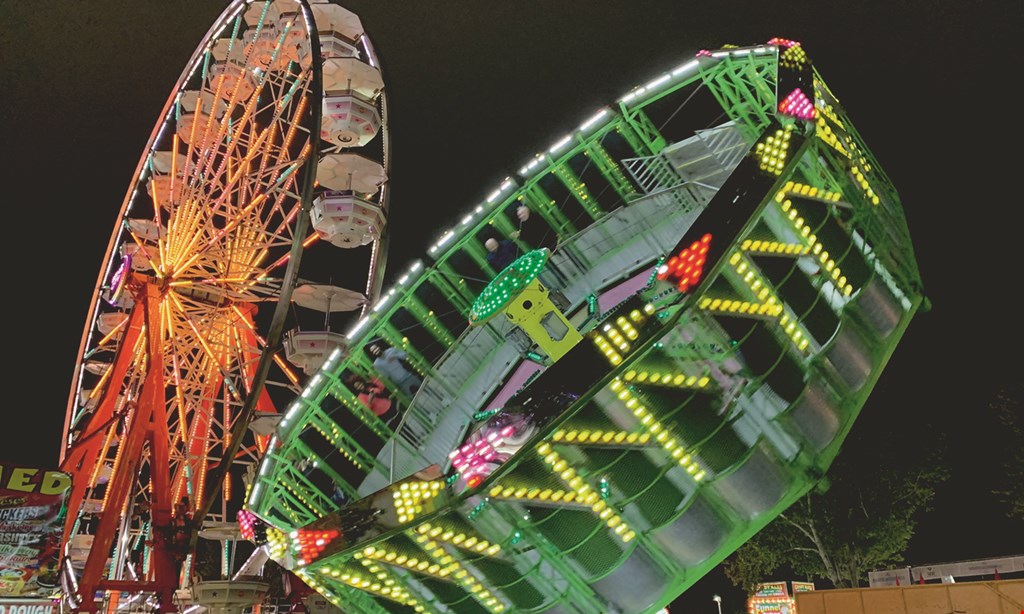 Product image for The Jacksonville Fair $10 For 2 General Admission Tickets For 1 Day (Reg. $20) (Nov 4-14th, 2021-Valid Sun-Fri Only, Not Valid Nov 6th &13th)