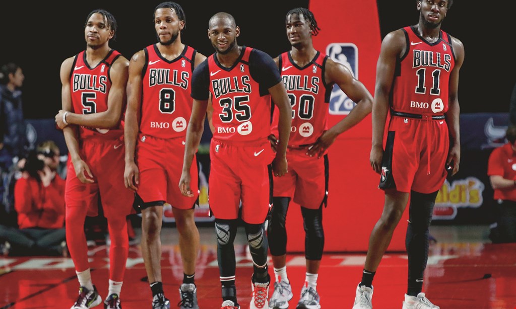 Product image for Windy City Bulls $25 For 2 100-Level Center Tickets To A 2023-2024 Season Home Game (Reg. $50)
