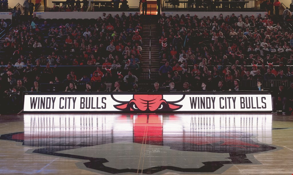 Product image for Windy City Bulls $20 For 2 100-Level Center Tickets To A 2021-2022 Season Home Game (Reg. $40)