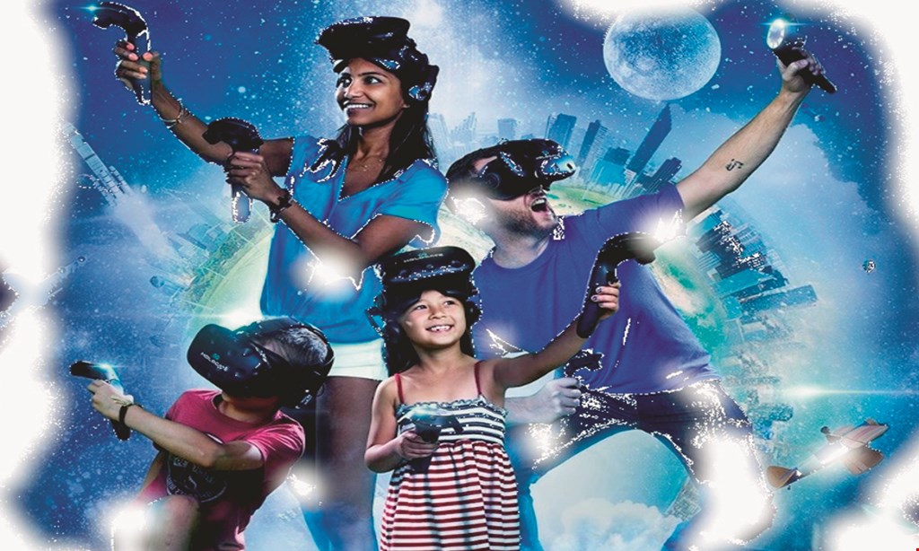 Product image for Hyperspace Gaming $15 For 15 Minutes Of Virtual Reality Gaming For 2 People (Reg. $30)