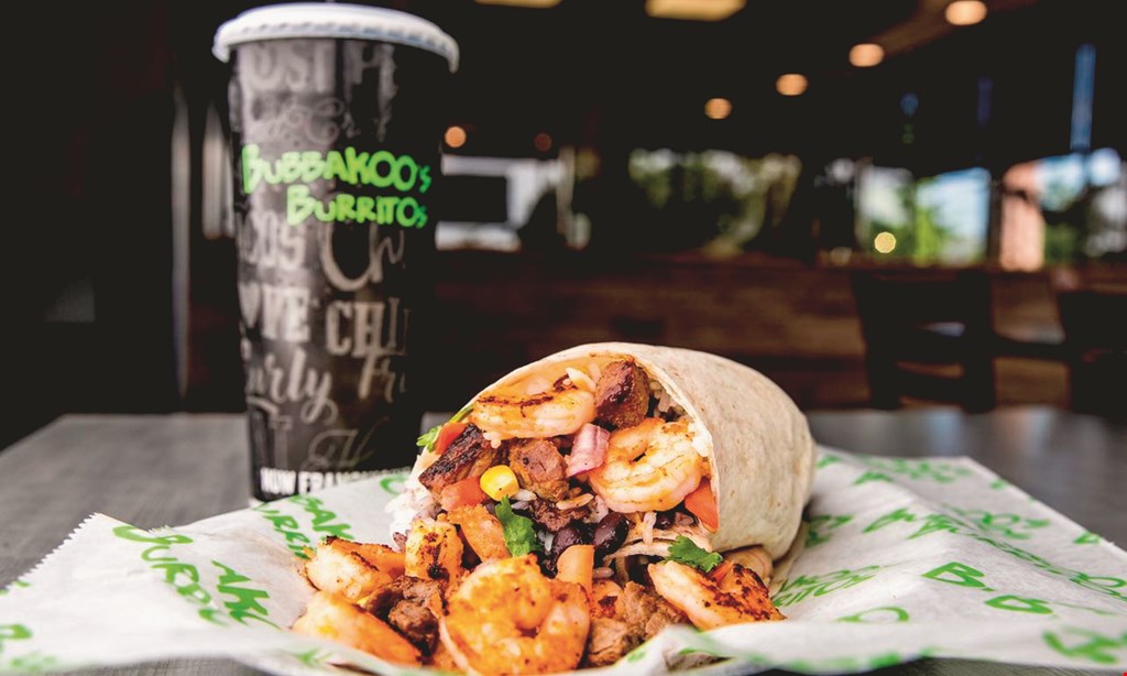 Product image for Bubbakoo's Burritos $10 For $20 Worth Of Mexican Cuisine (Also Valid On Take-Out W/Min. Purchase Of $30)