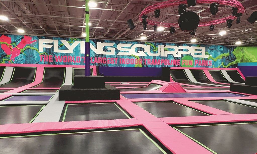 Product image for Flying Squirrel Trampoline Park - Weston $26 For 2 Hours Of Jumping For 2 People (Reg. $52)