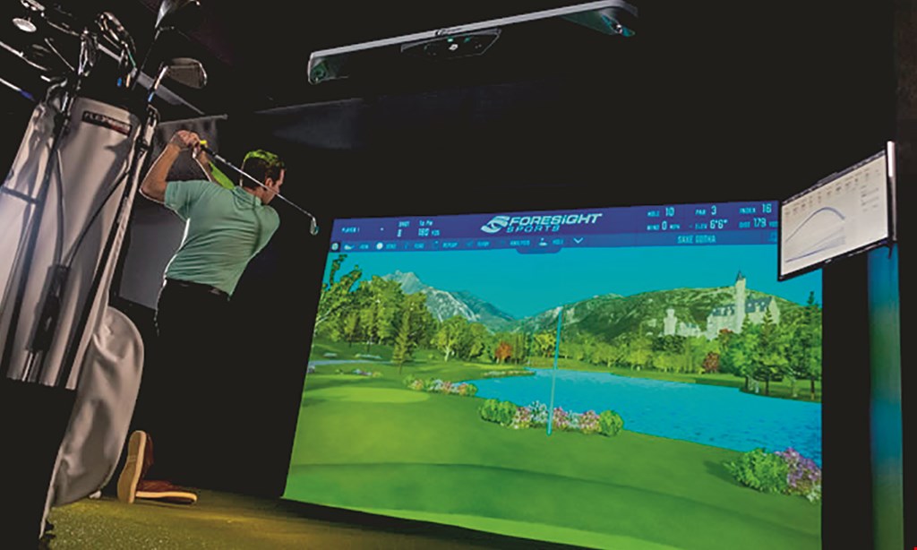 Product image for The Yard Virtual Golf $17.50 For 1 Hour Of Simulator Golf For Up To 4 People (Reg. $35)