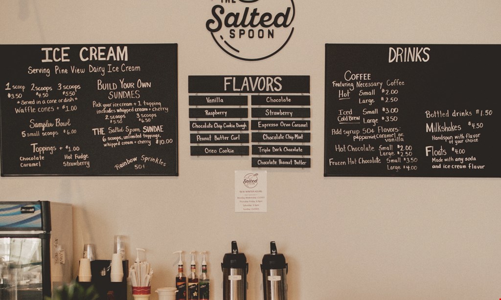 Product image for The Salted Spoon $10 For $20 Worth Of Ice Cream Treats & More